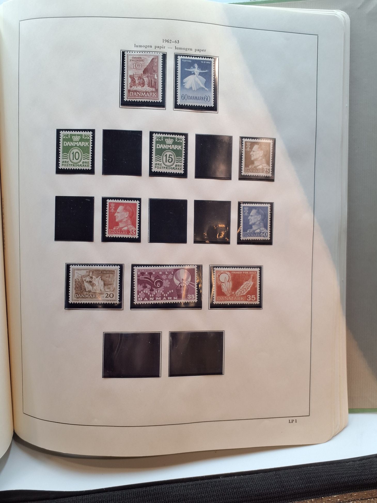 Frimærkesamling STENDER fra 1904